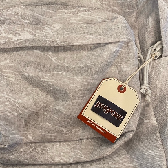 JANSPORT Superbreak LS Nimbus Cloud Tiger Camo Bag - Picture 7 of 12